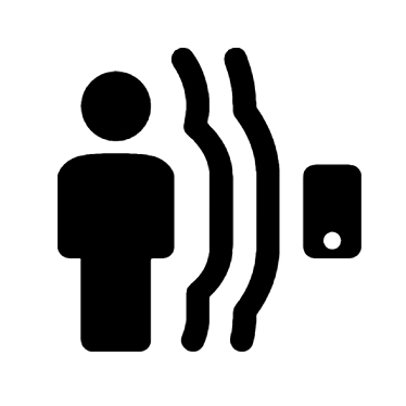 Graphic - person and motion detector